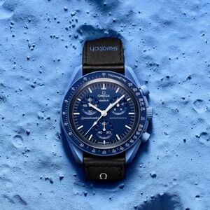 NWT Swatch X Omega Moonswatch Mission To The Neptune Watch